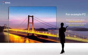 Làm thế nào để tính toán kích thước của Video Wall cần lắp đặt?