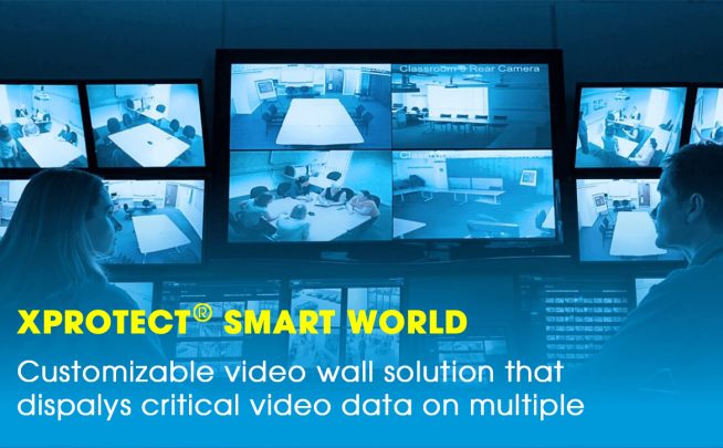 XProtect Smart Wall: Giải pháp Video wall cho các trung tâm giám sát quy mô lớn