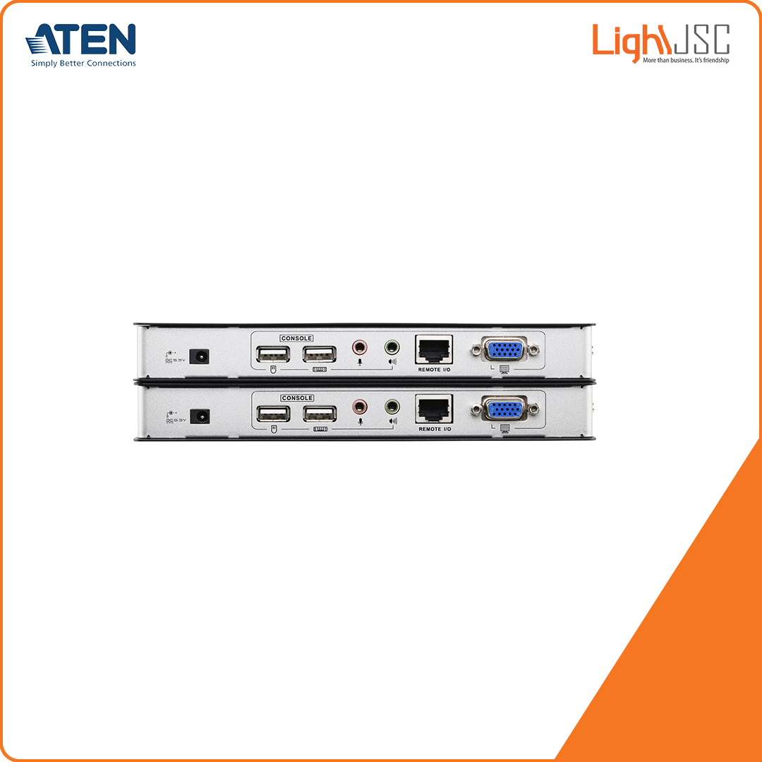 Aten CE750A USB VGA/Audio Cat 5 KVM Extender (1280x1024@200m)