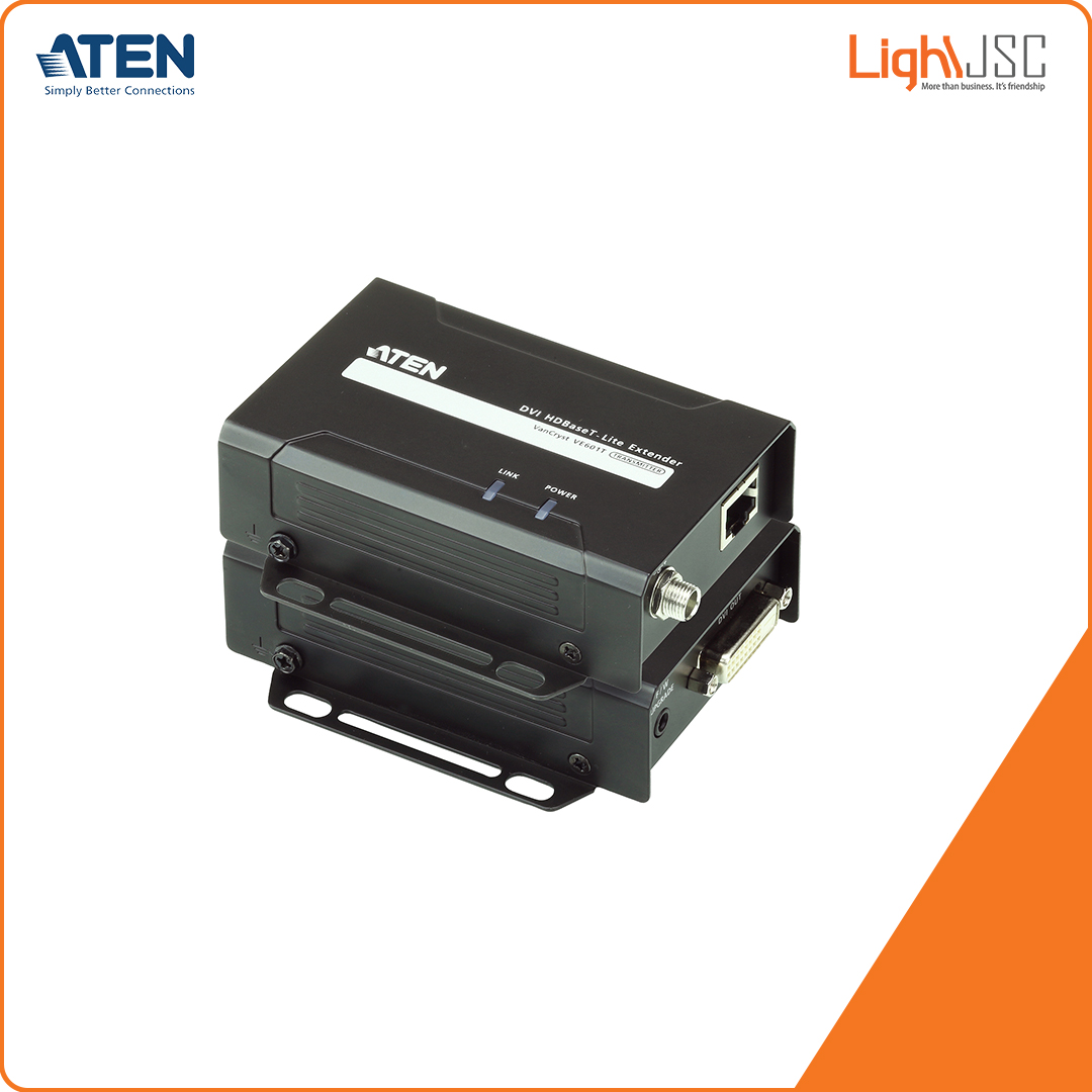 Aten VE601 DVI HDBaseT-Lite Extender (1080p@70m) (HDBaseT Class B)