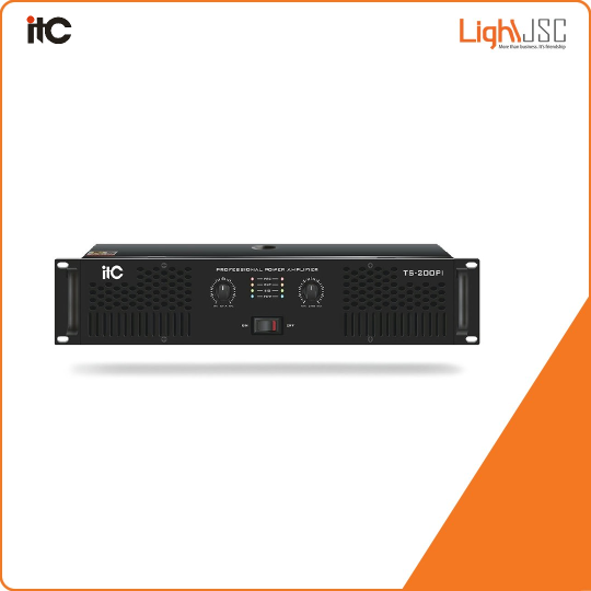 ITC TS-200PI Amply chuyên nghiệp công suất 2x200W
