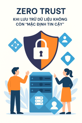 Zero Trust – Khi Lưu Trữ Dữ Liệu Không Còn “Mặc Định Tin Cậy”