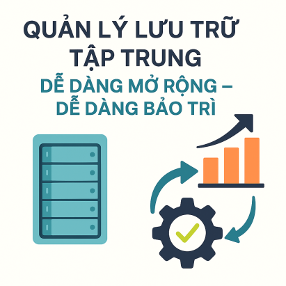 Quản Lý Lưu Trữ Tập Trung: Dễ Dàng Mở Rộng – Dễ Dàng Bảo Trì
