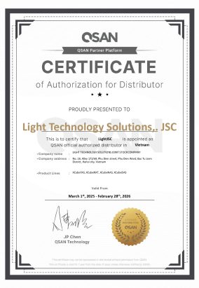LightJSC – Đối tác phân phối chính thức QSAN tại Việt Nam