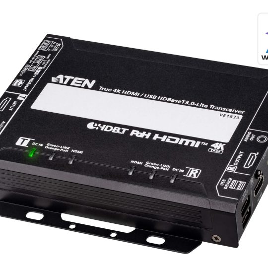 True 4K HDMI / USB HDBaseT 3.0 - Bộ thu phát Lite với PoH (True 4K@40 m)  VE1833