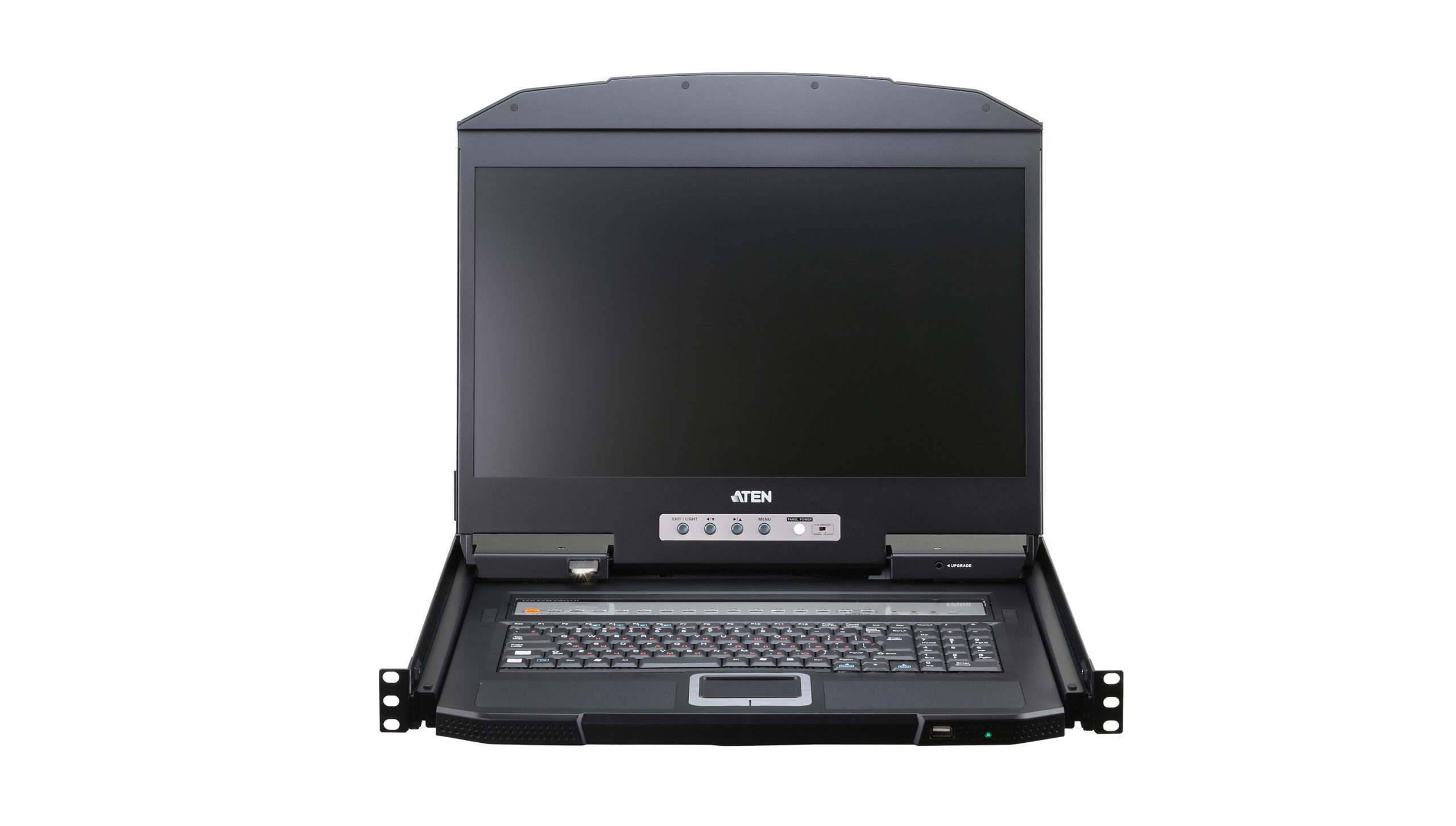1-Bộ chuyển mạch KVM qua IP 16 cổng USB HDMI gắn ray đơn cho màn hình LCD FHD rộng, truy cập chia sẻ cục bộ/từ xa CL3716i - Image 2